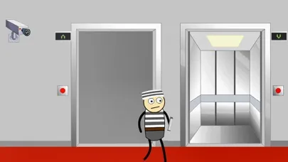 Ảnh chụp màn hình của Fleeing the elevator