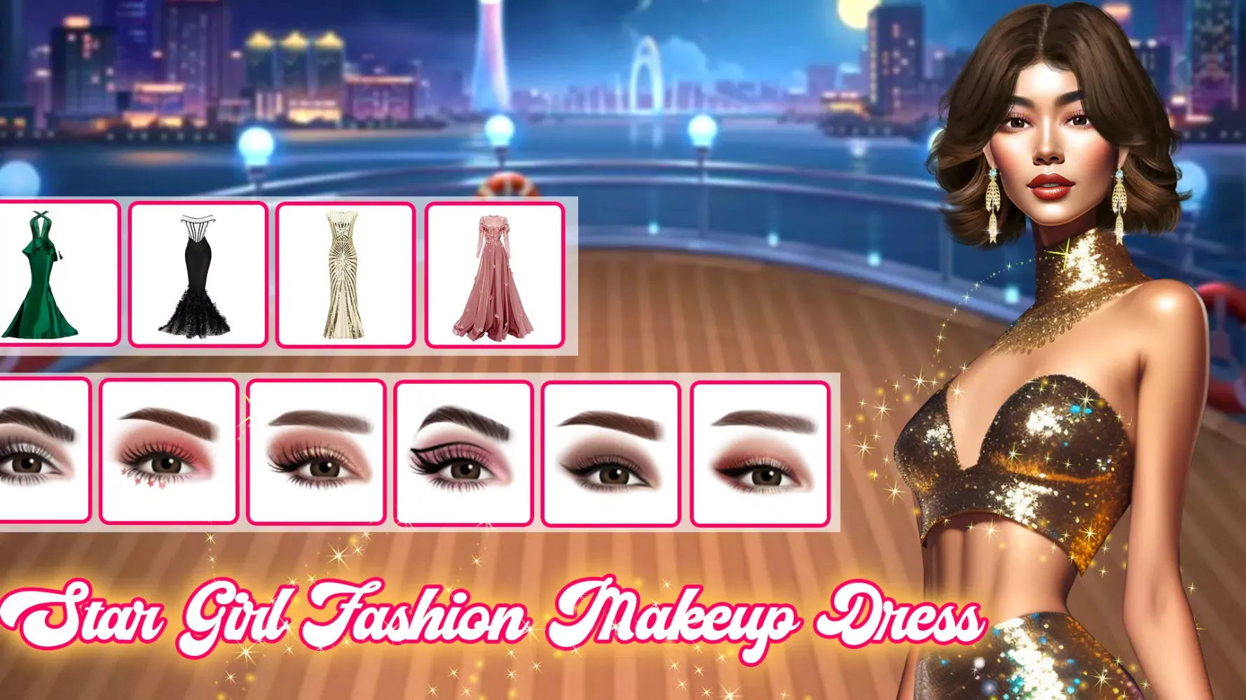 Zrzuty ekranu Star Girl:Fashion Makeup Dress