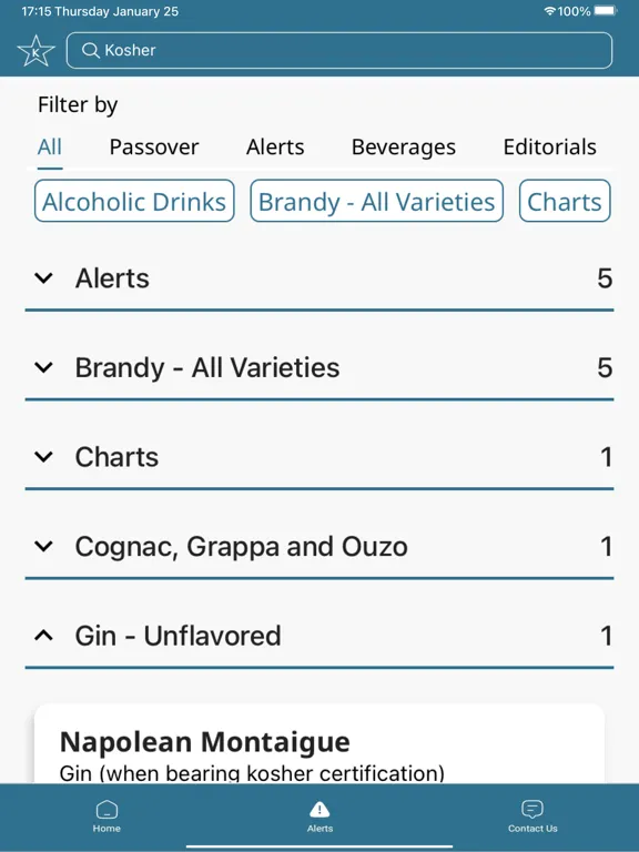Star-K Kosher Info iPad  Screenshots