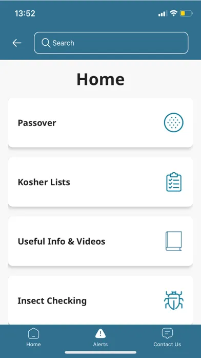 Star-K Kosher Info Screenshots