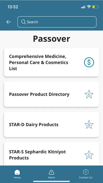 Star-K Kosher Info Screenshots