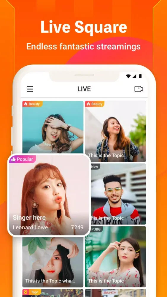 Скриншоты Star Live