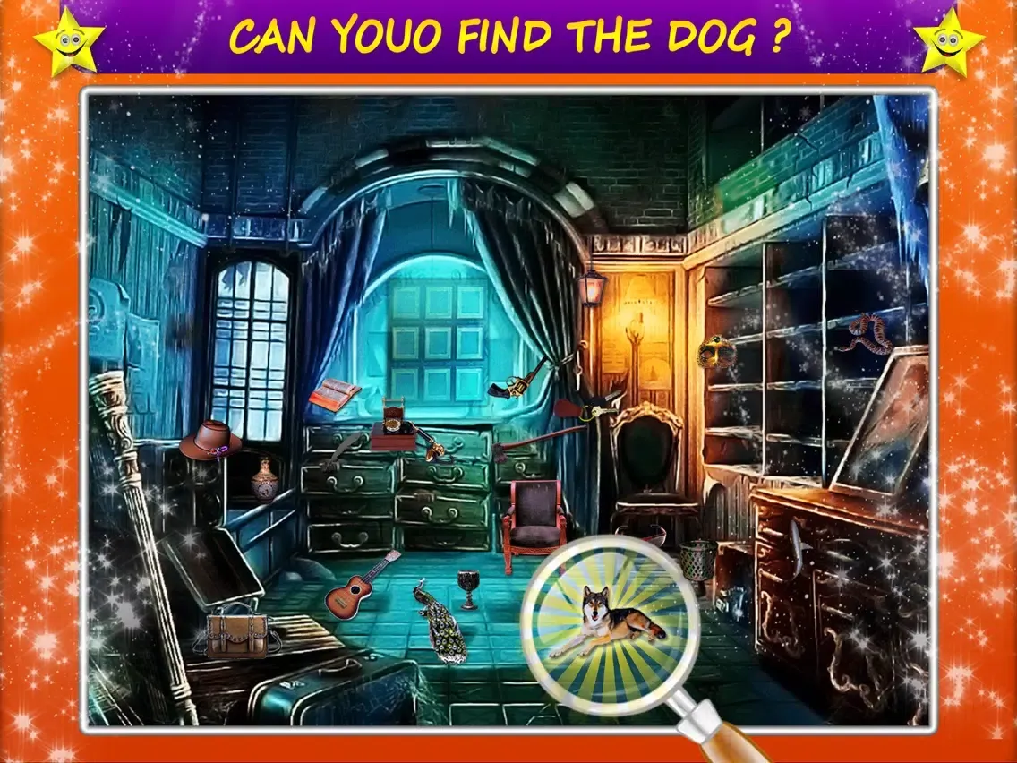 Hidden Object: Mysterious Person iPad  스크린샷