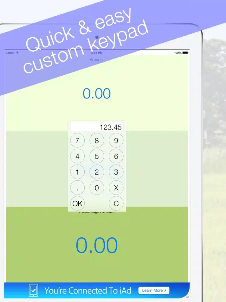 Capturas de pantalla de Simply Percentage Free iPad 