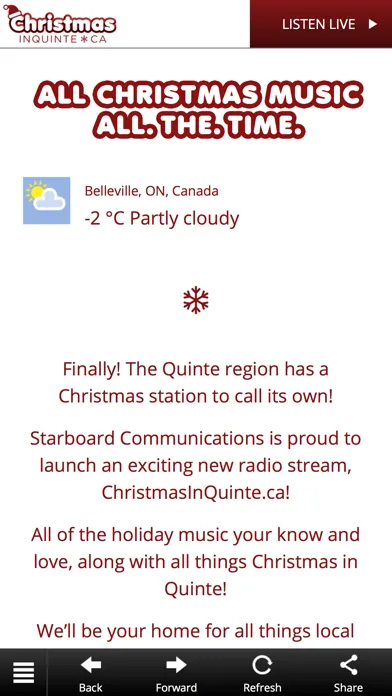 Captures d'écran de Christmas In Quinte