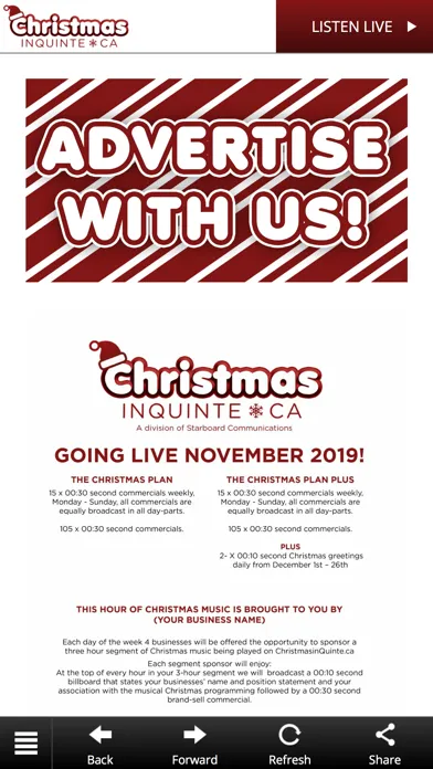 Captures d'écran de Christmas In Quinte