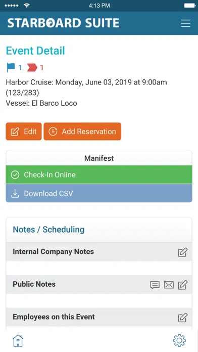 Tangkapan layar Starboard Suite