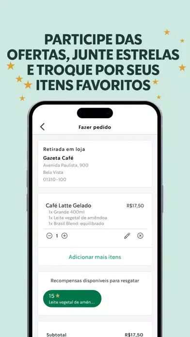 Starbucks Brasil應用截圖