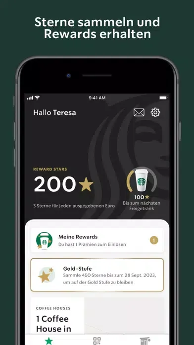Скриншоты Starbucks Deutschland