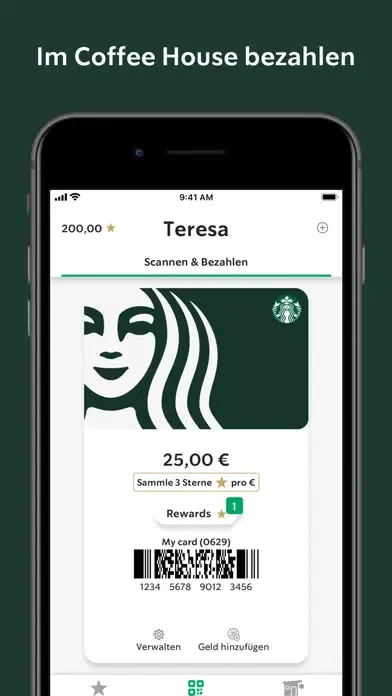 Скриншоты Starbucks Deutschland