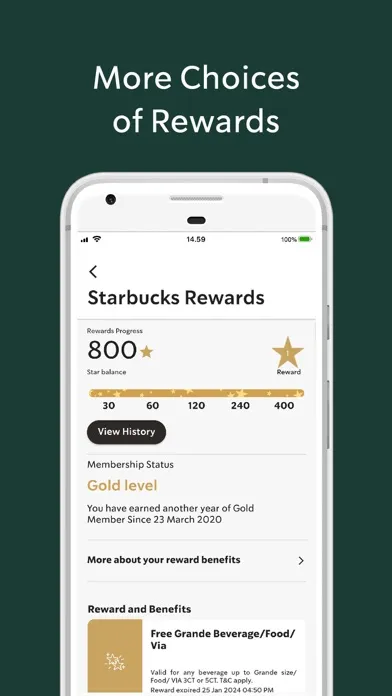 Скриншоты Starbucks Indonesia