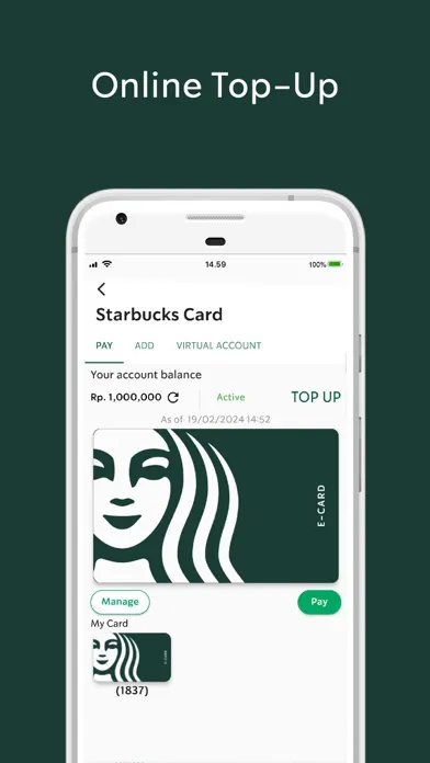 Скриншоты Starbucks Indonesia