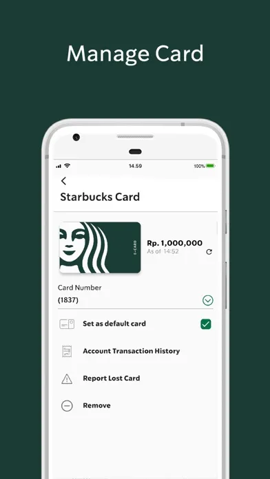 Скриншоты Starbucks Indonesia