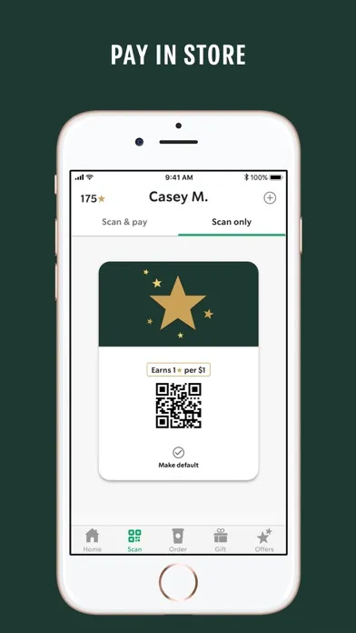 Скриншоты Starbucks