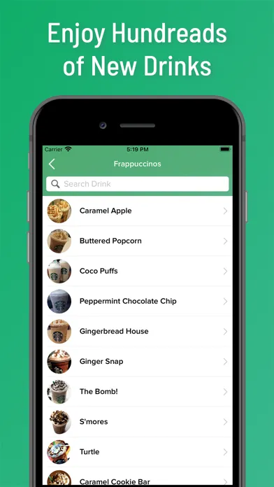 Secret Menu for Starbucks ° Screenshots