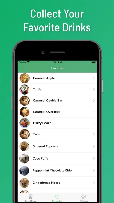 Secret Menu for Starbucks ° Screenshots