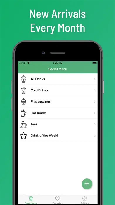 Secret Menu for Starbucks ° Screenshots