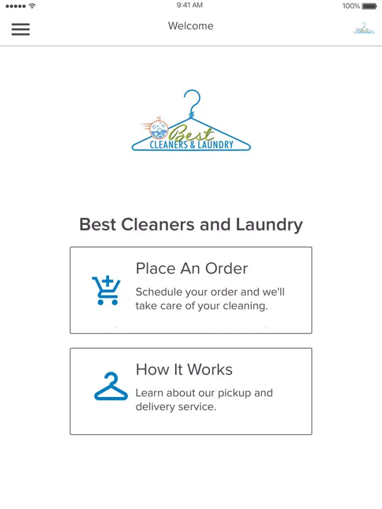 Capturas de tela do Best Cleaners and Laundry iPad 