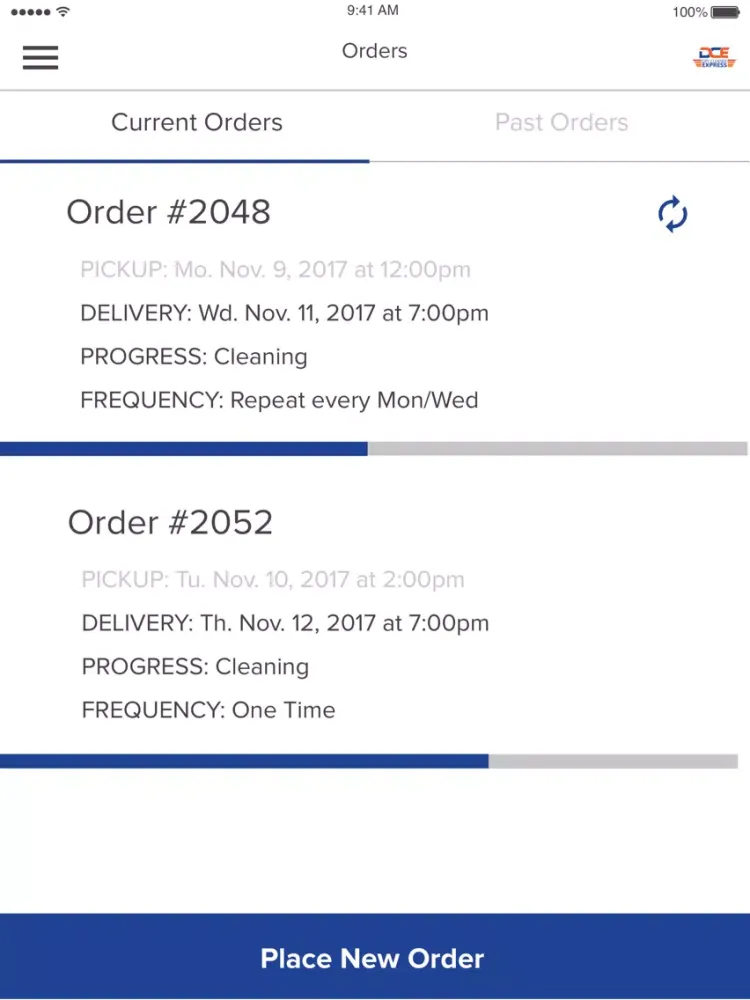 Dry Cleaner Express Reno iPad  Screenshots
