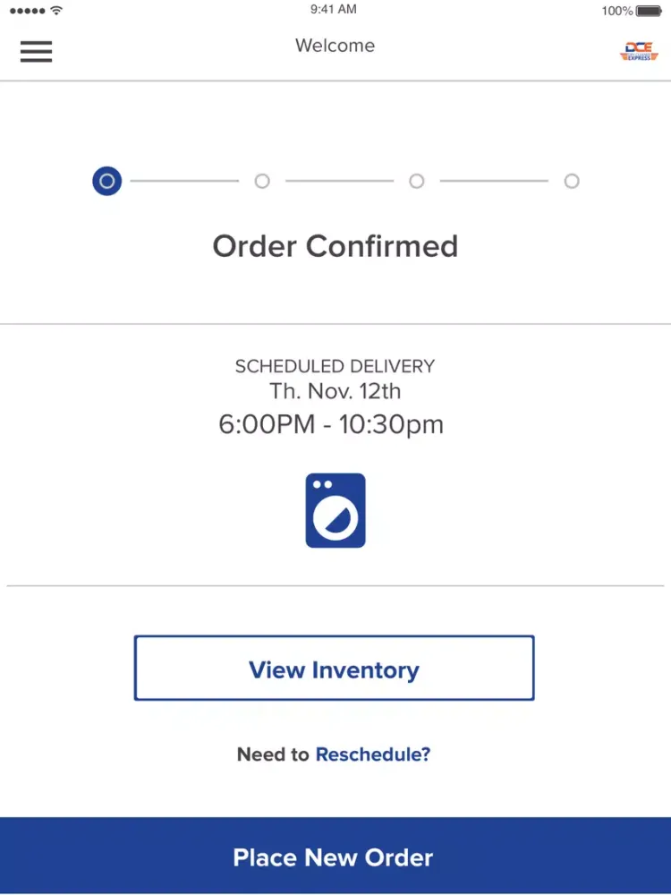 Dry Cleaner Express Reno iPad  Screenshots