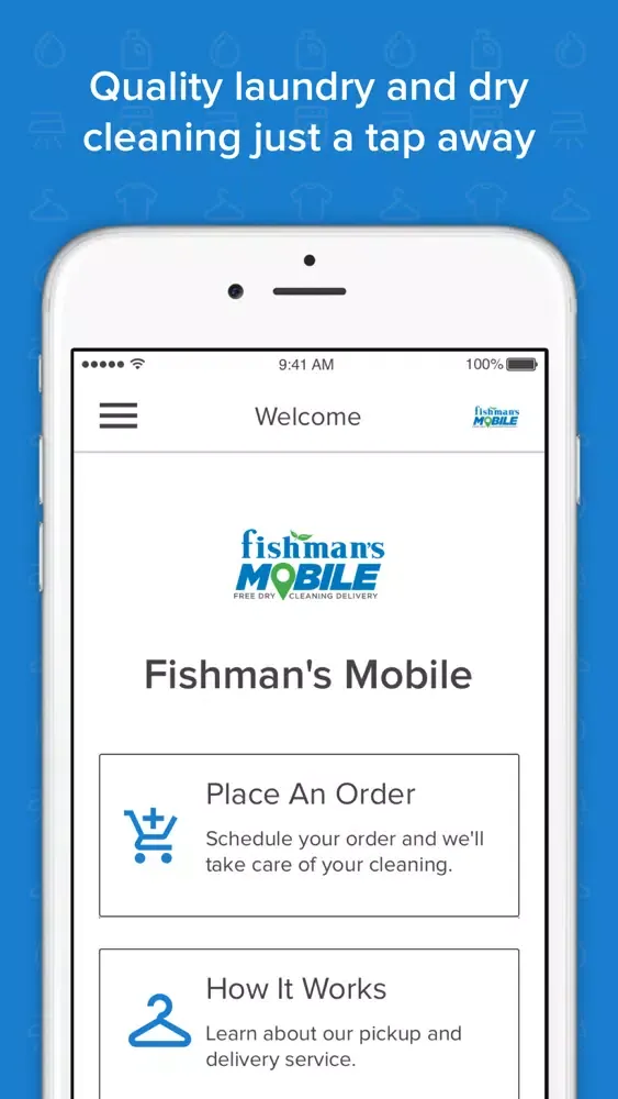 Fishman's Mobile Screenshots