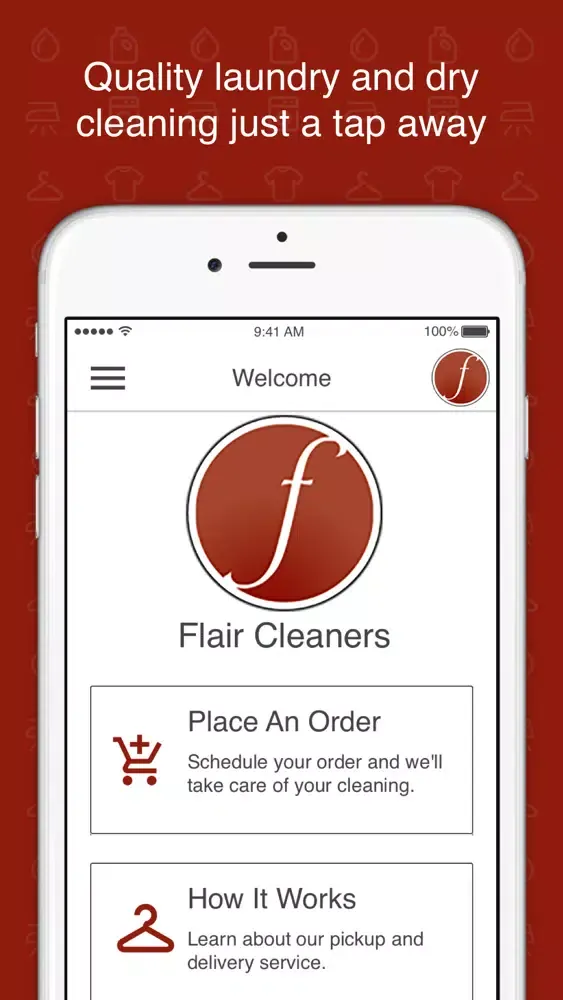 Flair Cleaners Screenshots