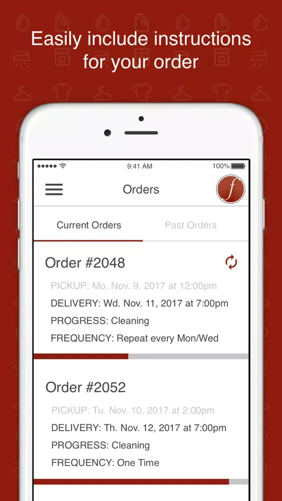 Flair Cleaners Screenshots