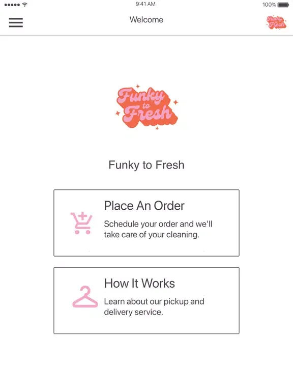 Tangkapan layar Funky to Fresh iPad 