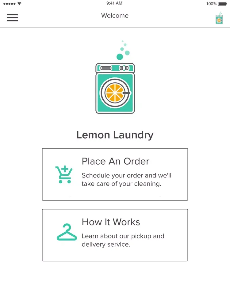 Capturas de pantalla de Lemon Laundry iPad 