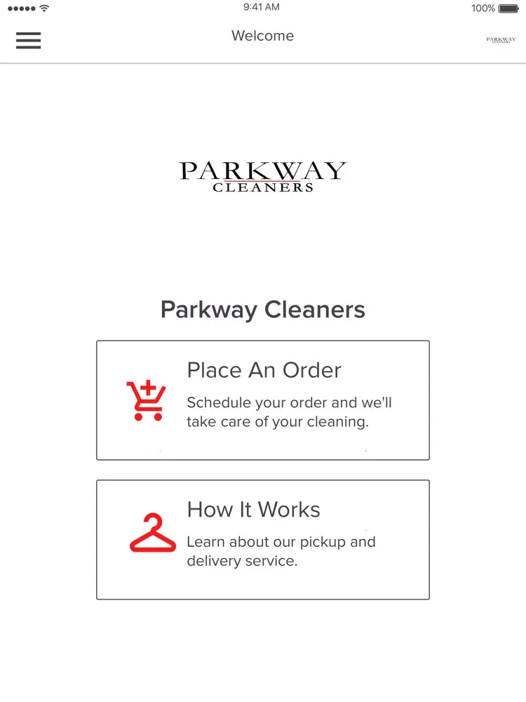 Parkway Cleaners iPad  スクリーンショット
