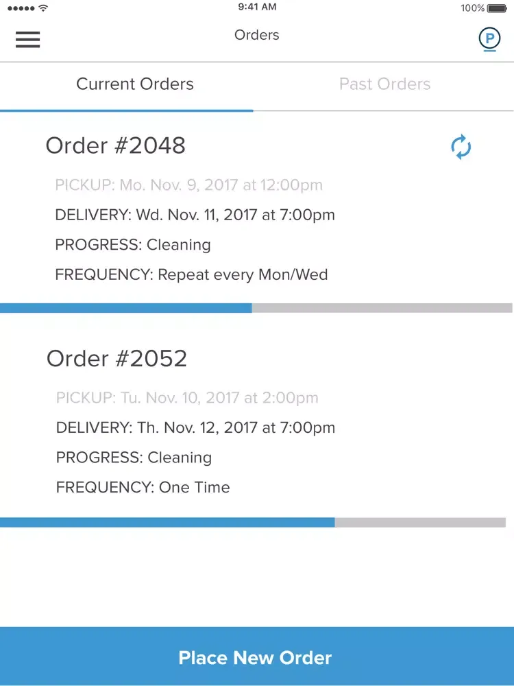 ภาพหน้าจอของ Press – Dry Cleaning & Laundry Delivery iPad 