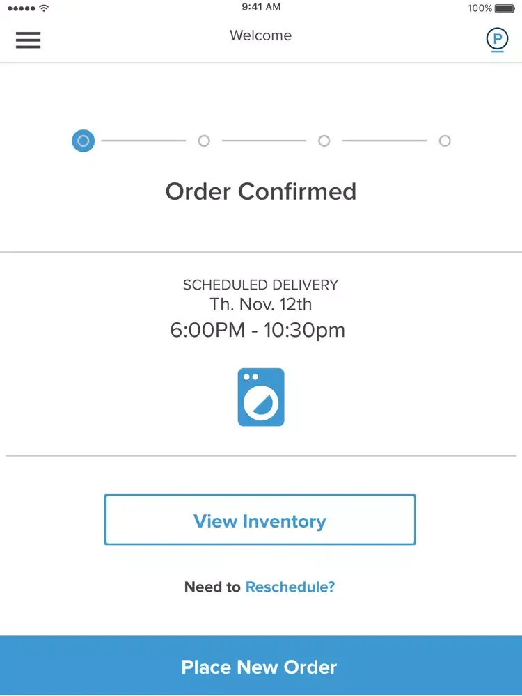 ภาพหน้าจอของ Press – Dry Cleaning & Laundry Delivery iPad 