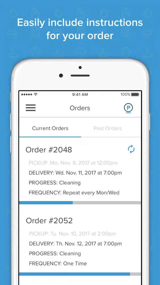 ภาพหน้าจอของ Press – Dry Cleaning & Laundry Delivery