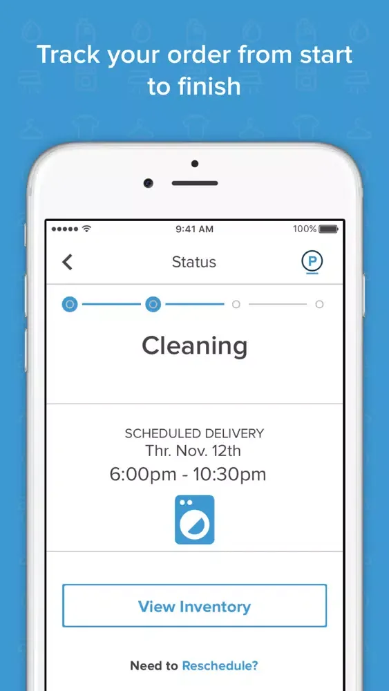 ภาพหน้าจอของ Press – Dry Cleaning & Laundry Delivery