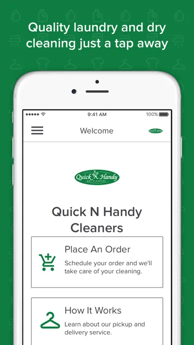 Quick N Handy Cleaners 스크린샷