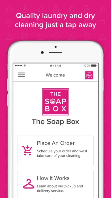 Captures d'écran de The Soap Box NYC