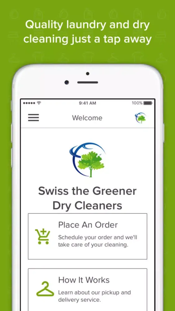 Swiss the Greener Dry Cleaners应用截图
