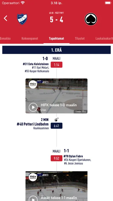 تصاویر HIFK