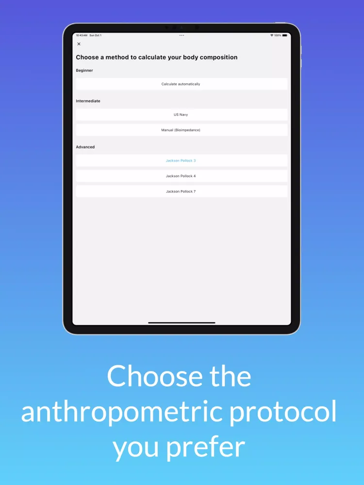 Screenshot di Body Measurement Tracker