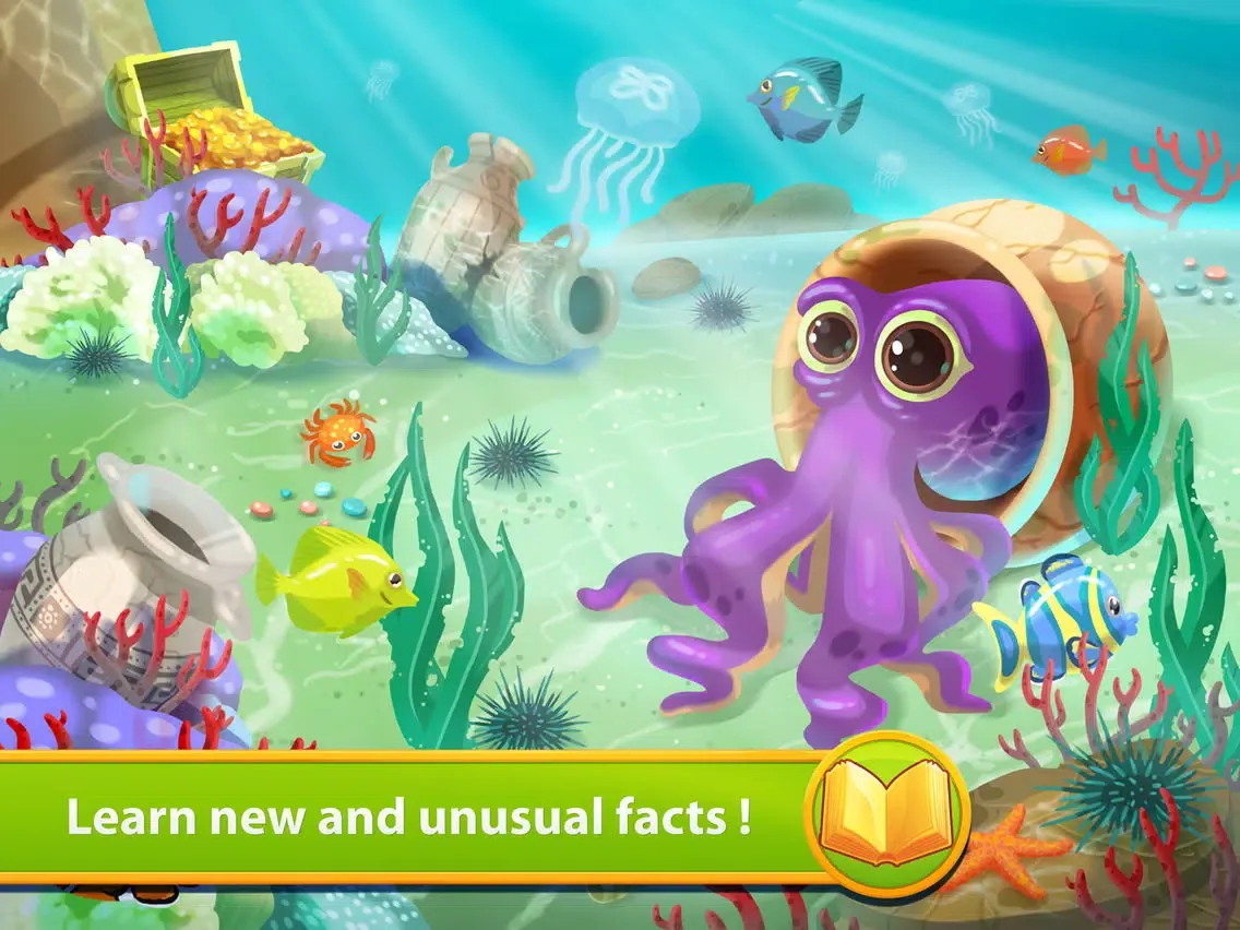 Tangkapan layar Sea Creatures - Storybook iPad 