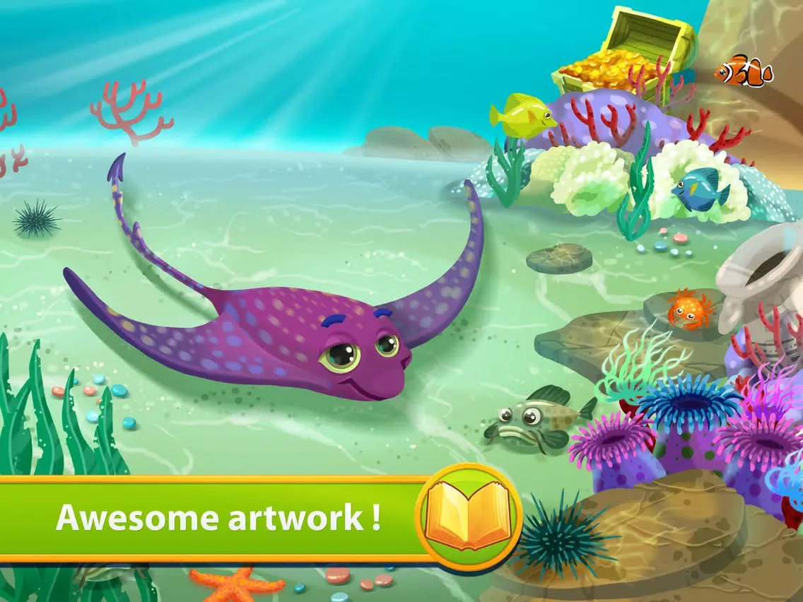 Tangkapan layar Sea Creatures - Storybook iPad 