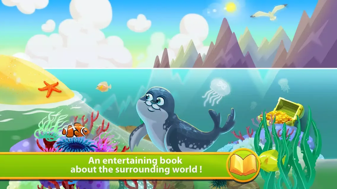 Tangkapan layar Sea Creatures - Storybook