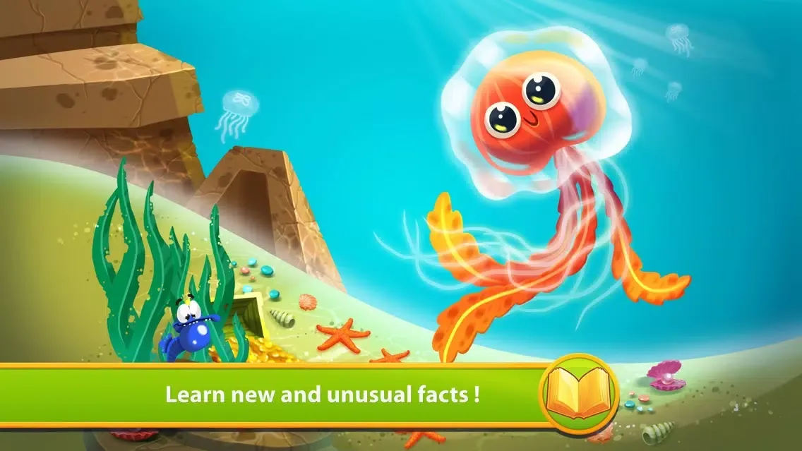 Tangkapan layar Sea Creatures - Storybook