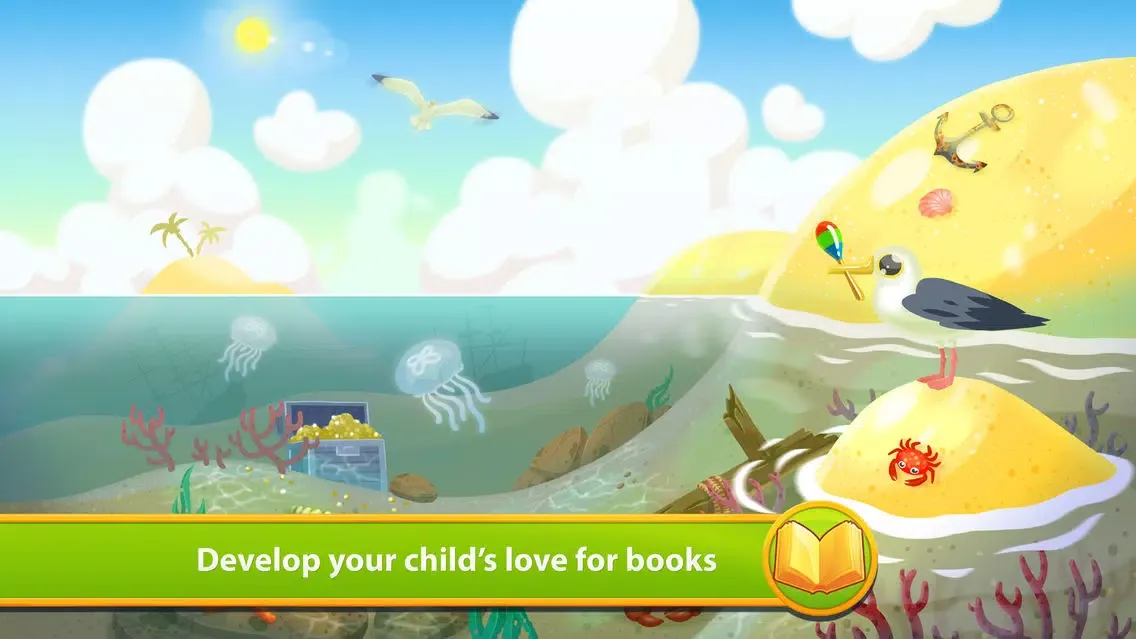 Tangkapan layar Sea Creatures - Storybook
