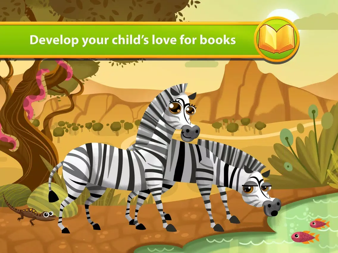 African Animals - Storybook Free iPad  স্ক্রিনশট