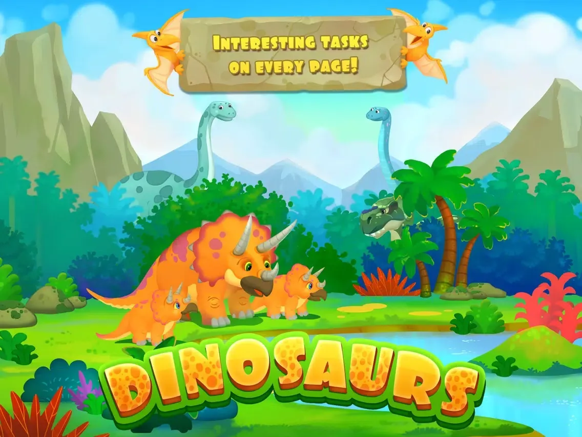 Zrzuty ekranu Dinosaurs - Storybook Free iPad 