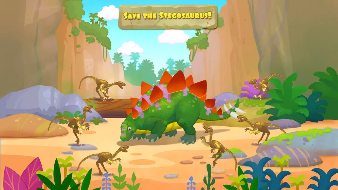 Zrzuty ekranu Dinosaurs - Storybook Free