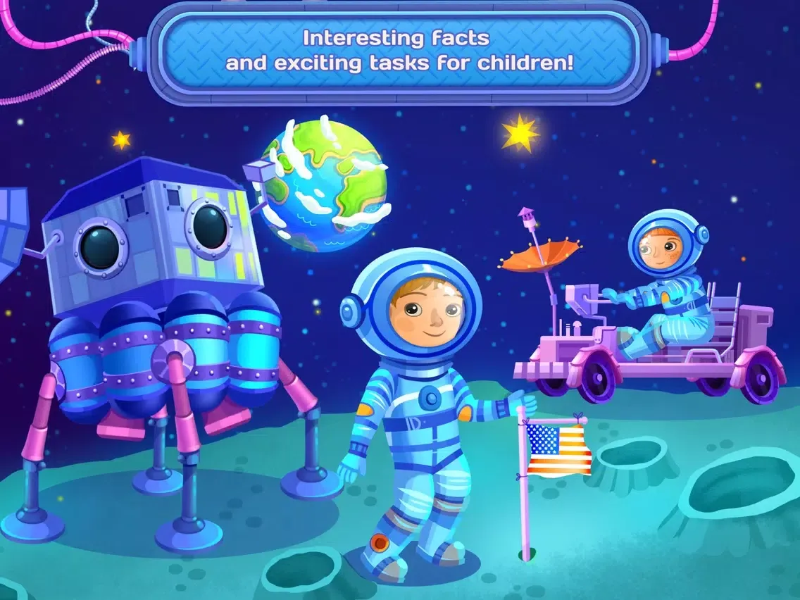 Tangkapan skrin Space - Storybook Free iPad 