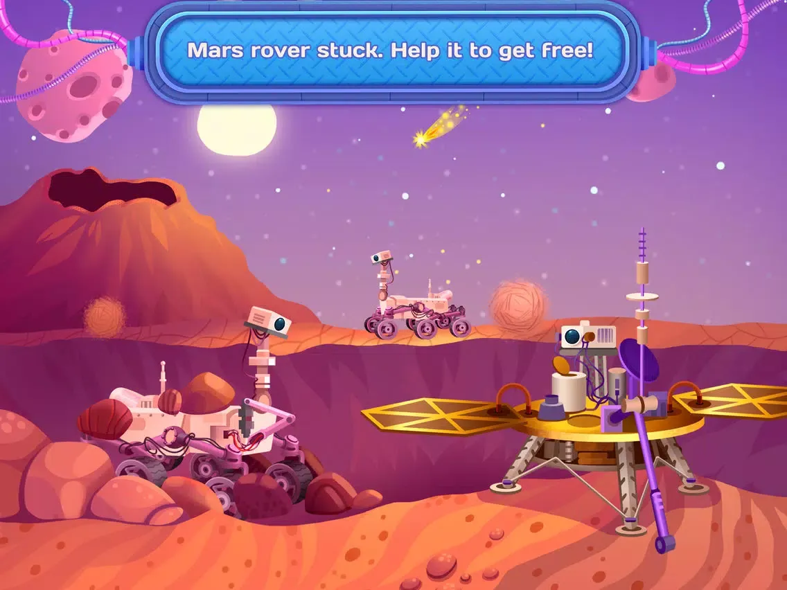 Tangkapan skrin Space - Storybook Free iPad 