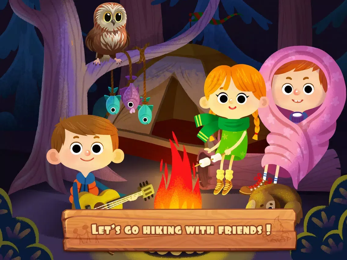Let’s Go on a Hike - Storybook iPad  سکرین شاٹس